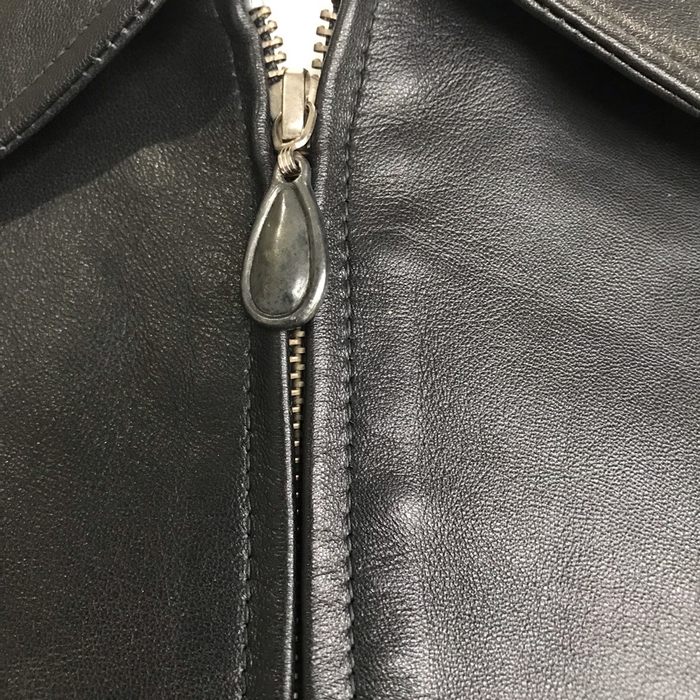 Margaret Godfrey Leather Vest - Picture 2 of 10